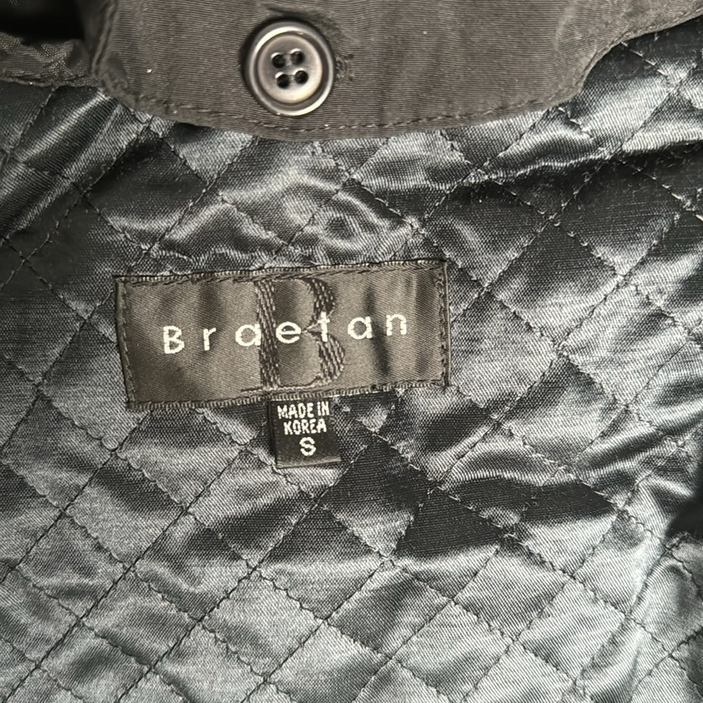 Women's Braetan Wool Blend Black Dress Coat Size S - Picture 6 of 8